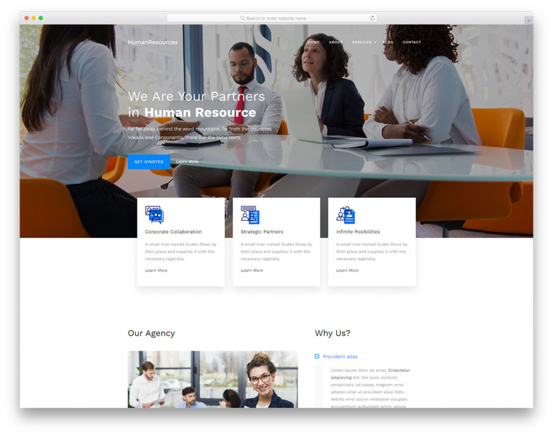 humanresources-free-template